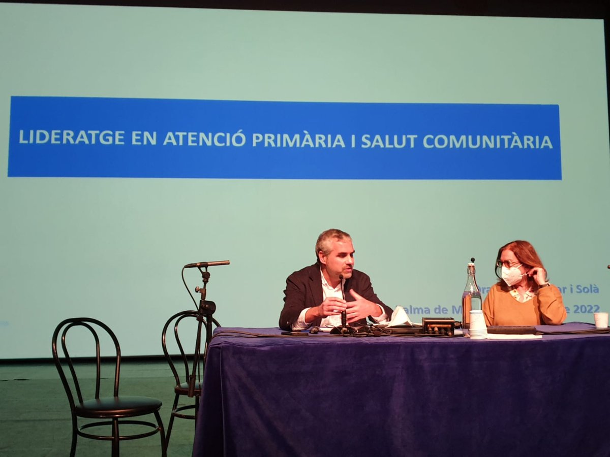 Lideratge en Atenció Primària i salut comunitària per <a href="/GloriaJodar/">Glòria Jodar</a> 👏Doctora en Ciencies 👩‍⚕️Infermera familiar i comunitaria i Directora EAP Sant Andreu de la Barca al #consellgestio de #apalteucostat 🌈