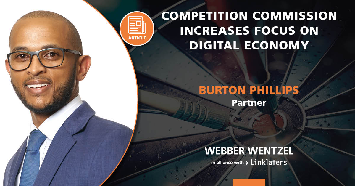webberwentzel's tweet photo. In 2020, the South African #CompetitionCommission made clear its intention to increase its focus on the #digitaleconomy in SA.  Competition enforcement in the sector is also gaining momentum across the rest of Africa - by @burtphill | @lexology

🔗 https://t.co/MWGbtyt54P https://t.co/XkUxQliE6w