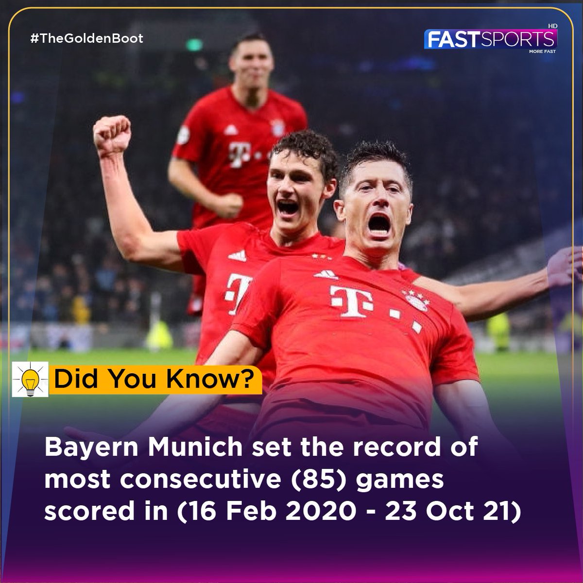 fastsports_PK's tweet photo. Bayern Munich's domestic records are sublime.

Record champions, Record cup winners, Record double winners

won 30 Bundesliga titles
20 titles DFB Cup
won 13 domestic double

#FastSportsHD #HomeofChampions #MoreFast  #thegoldenboot https://t.co/XjwoxnpQN5