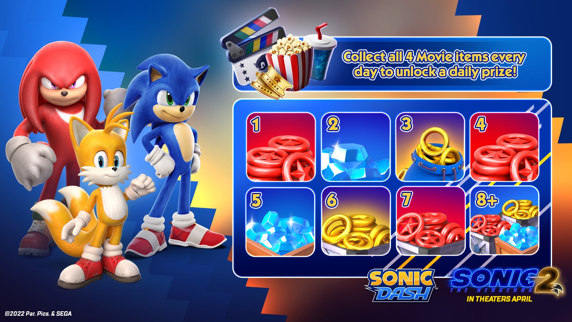 SEGA HARDlight - Win Movie Super Sonic and blast down the track at  incredible speeds in #SonicDash this weekend!