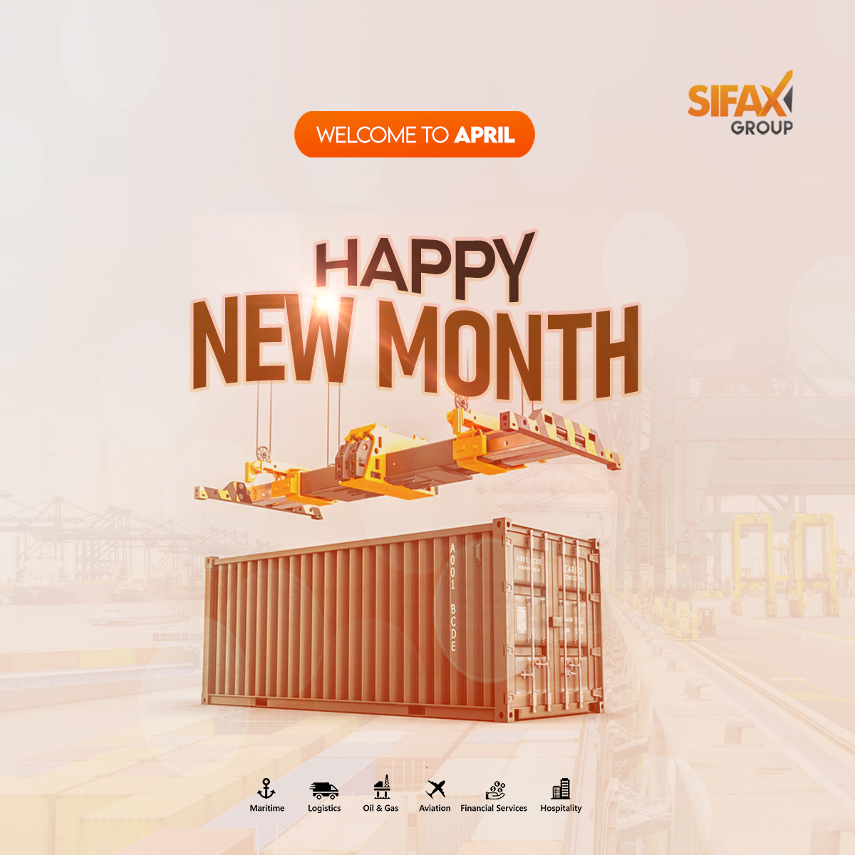 SifaxGroup's tweet photo. It is the beginning of a new quarter. Cheers to an awesome and interesting month ahead.
#SIFAXGroup #HappyNewMonth #April #shipping #logistic #dockoff #maritime https://t.co/iFhaWMC2mi