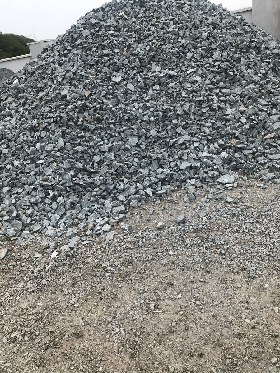 Wexford Co Co is to commence a cycle route road surfacing programme for EV1, the 9 stones route &amp; the 3 Fáilte Ireland routes.

This pile of large chippings was recently spotted on the EV1.

Fixident and bra strap tighteners will be provided at the start of each route.