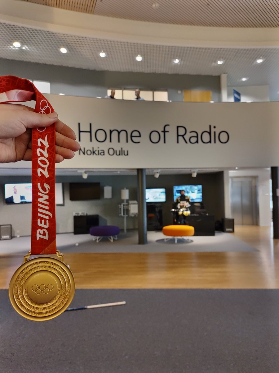 OlliLiinamaa's tweet photo. #BackToSite event at @nokia Oulu #HomeOfRadio with special twist of feeling like a winner, boosted by #Kärpät. https://t.co/zUWKxecvqY