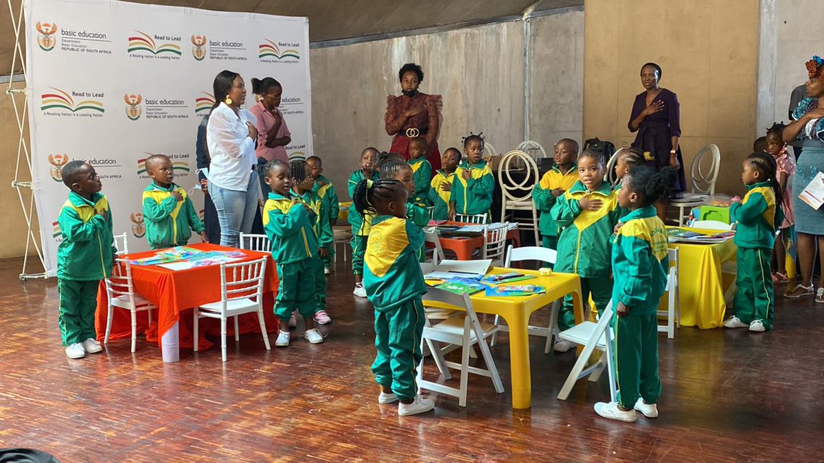 UNICEF_SA's tweet photo. UNICEF SA is proud to support @DBE_SA & @DSD
at the official #ECDShift today. Minister Lindiwe Zulu will hand the #ECDFunction over to Minister Angie Motshekga to ensure all children in ECD centres receive quality education & the best support in the early stages of their lives. https://t.co/WymLwJjj6d