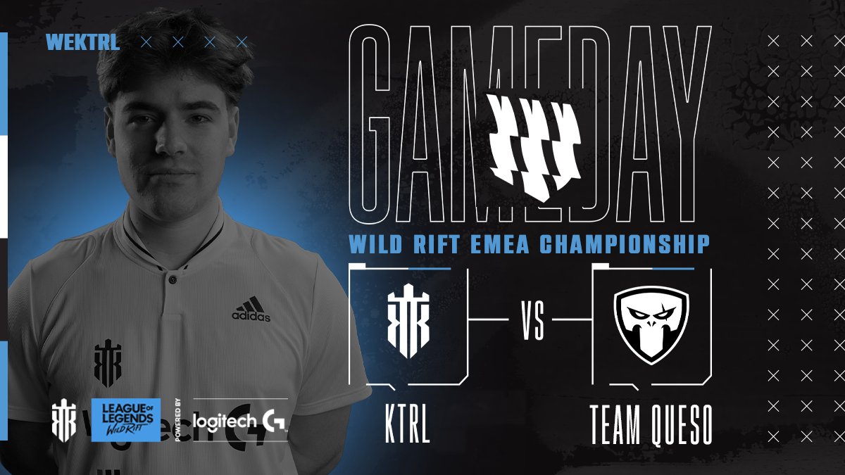 The adventure of <a href="/wre_emea/">WREC</a> continues. 🤭

Today at 17:30 - <a href="/wektrl/">KTRL</a> VS <a href="/TeamQueso_WR/">Team Queso #TQWR</a> 
🟣Live on: twitch.tv/wrec_en 

⚡️Powered by <a href="/LogitechG/">Logitech G</a>
 
#WEKTRL <a href="/ktrl_dame/">Dame 🇺🇦</a> <a href="/ktrl_jasch/">Jasch</a> @RiderzLoL <a href="/kaguzen/">Kagu</a> <a href="/Kamolciak/">kamolto</a> <a href="/MLCLEMARES/">Clemaresss</a> @SanjirenWR <a href="/coachdz4/">coachdz</a>