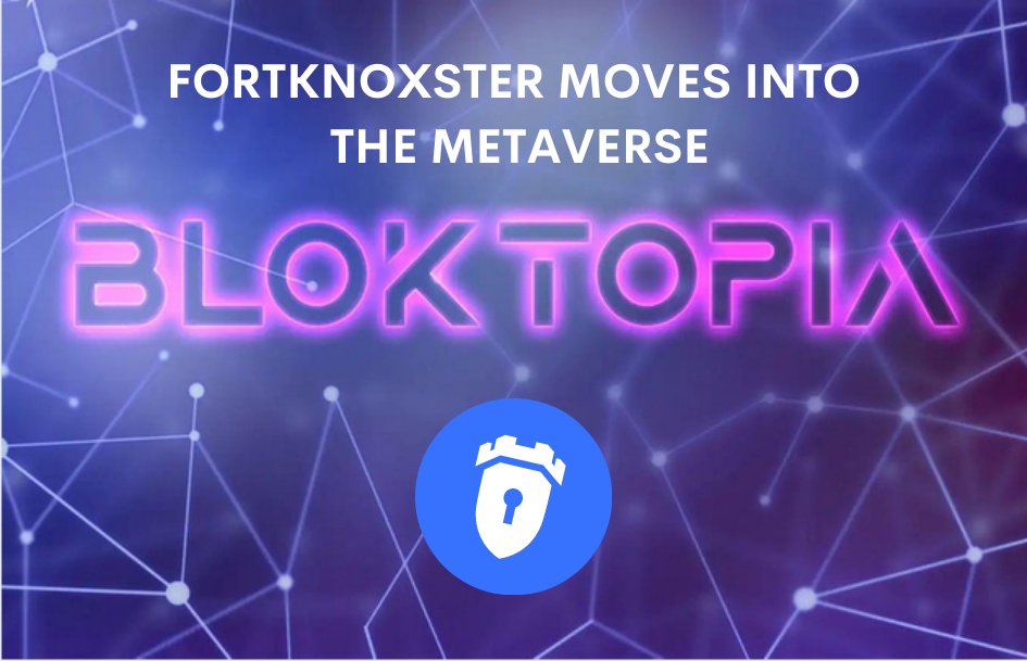 FortKnoxster moves into the <a href="/Bloktopia/">Bloktopia</a> #Metaverse 🔥🔥🔥

Announcement here: medium.com/fortknoxster/f…

$FKX ⁩ $BLOK