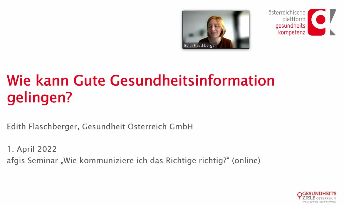medinfode's tweet photo. . @afgis_de-#Workshop "Wie kommuniziere ich das Richtige richtig?". Dritter Vortrag von Edith Flaschberger von @goeg_at: "Wie kann Gute #Gesundheitsinformation gelingen?".
#Gesundheitskompetenz https://t.co/3ToPNs2ZJR