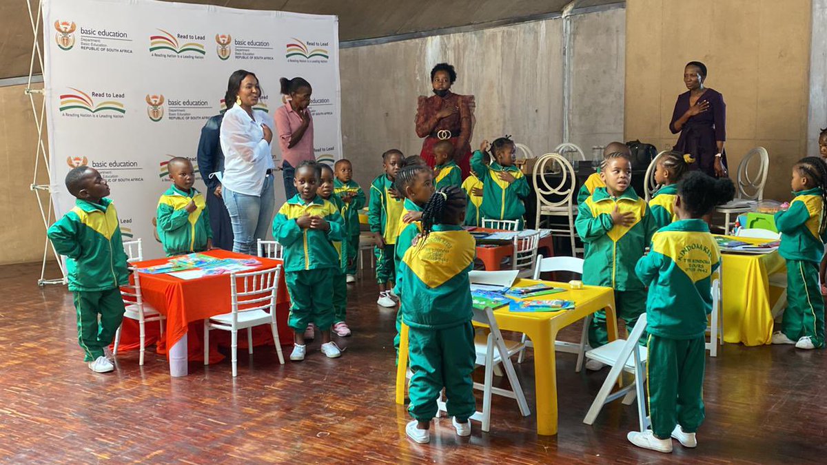 Lesufi's tweet photo. Welcome 🙏🏾 home #ECDfunctionShift no more just singing, sleeping and sleeping again. It’s now about learning and more learning activities @EducationGP1 @DBE_SA @gpgSocDev https://t.co/qJNJhEaAbP