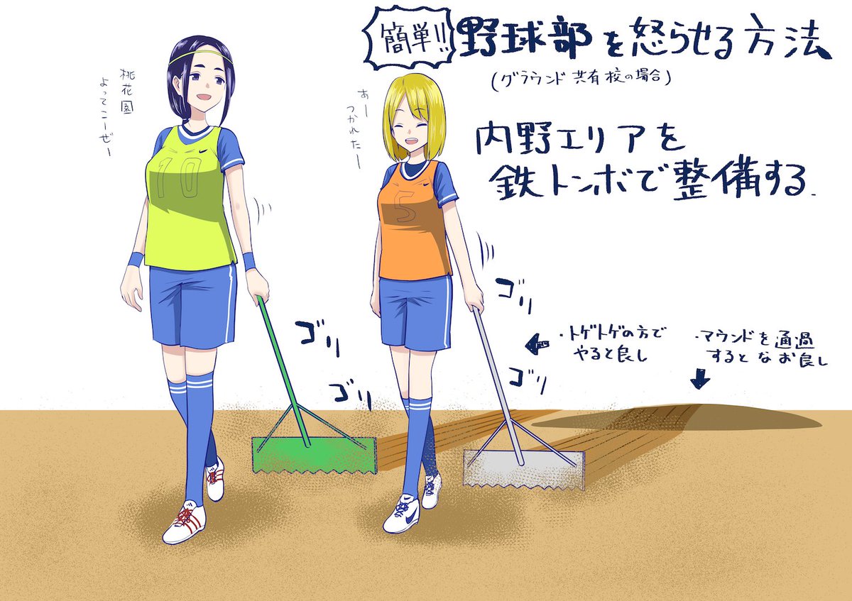 野球部を怒らせる方法 
