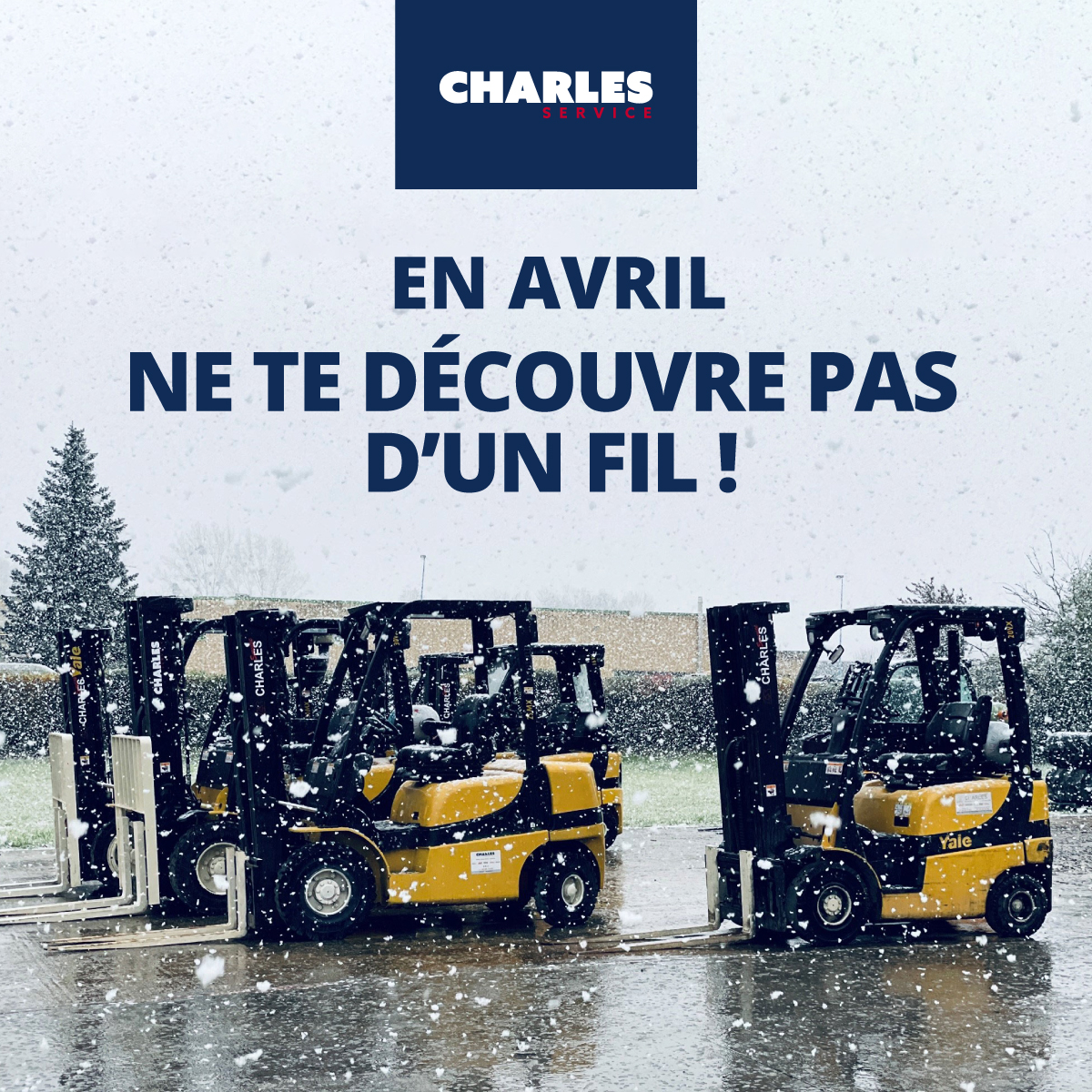 [❄️ ❄️ ❄️]  
Promo sur les Chasses Neige !  #poissondavril 
#Neige #1avril #Chelles #droledetemps