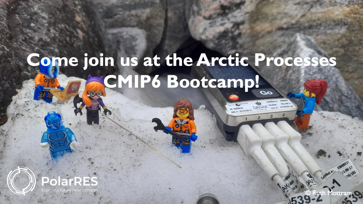 Prædike Bagvaskelse skab PolarRES on Twitter: "❄️Come join us at the #CMIP6 Bootcamp in Helgoland  (or Legoland 😉), Germany this October Interested in #Arctic processes?  This workshop can teach you how to work with #ClimateModel