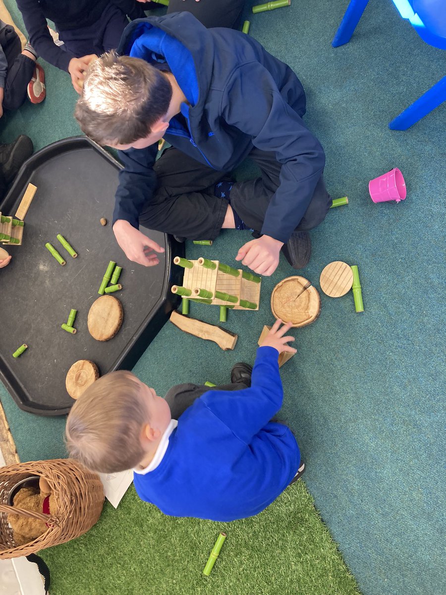 CAPSPrimary's tweet photo. Encanto STEM House Building with our Big Pal, Wee Pals! #Encanto #BPWP https://t.co/XIs1hcp7tx