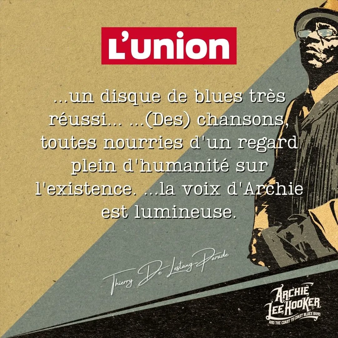 Archieleehooker's tweet photo. L'union du dimanche:
...un disque de blues très réussi... ...(Des) chansons, toutes nourries d'un regard plein d'humanité sur l'existence. ...la voix d'Archie est lumineuse.
-Thierry De Lestang-Parade-

https://t.co/VdpWs3xVNU

#blues #lUnion #review #bluesCD #archielee #hooker https://t.co/PPgGuoPE2E