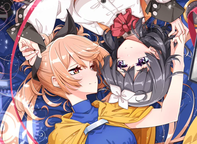 メノウとアカリ。
skebにてリクエスト頂きました。
#処刑少女 