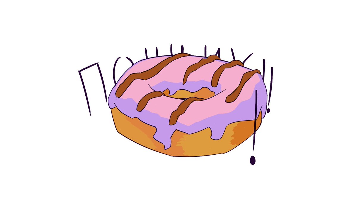 Sir_laski's tweet photo. #Food
#Art
#illustration 
#Donuts https://t.co/AyYS23nvtP