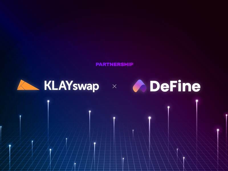 KLAYswap's tweet photo. 📢#KLAYswap x #Define one year #anniversary #event has ended.🥳
We would like to express gratitude for your participation through KLAYswap.
You will receive the #NFT #badge at 7⃣.
Please look forward to the next event with @DeFinePlatform‼️
Link👇
https://t.co/mQoDb1Q6TG https://t.co/yk4s1JAoJR