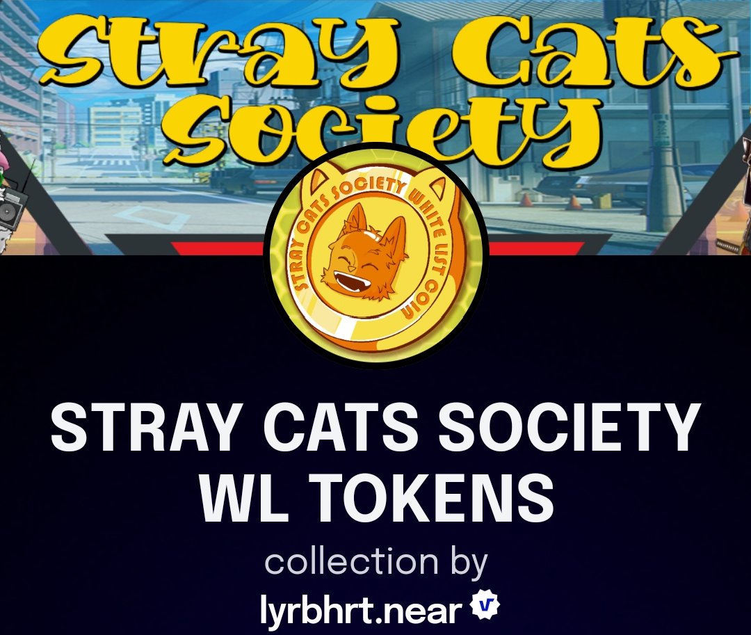 iriisa_g's tweet photo. STRAY CATS FAM! 
SCS gold and silver WL tokens are now available on @ParasHQ .Check the description of each token for perks and benefits that will be given to each holders.
 https://t.co/je24W03D00

@NEARPhilippines @NEARPhilippines @PhilippinesNFT #hypeDAO #$near #NFTCommunity https://t.co/iHoAMaSfal