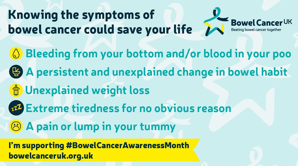 April is #BowelCancerAwarenessMonth, supported by <a href="/bowelcanceruk/">Bowel Cancer UK</a>. Bowel cancer is the fourth most common type of cancer which is diagnosed in the UK. Do you know the symptoms? ashtonslegal.co.uk/insights/injur…