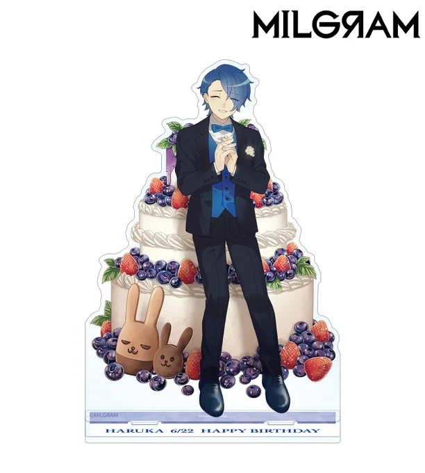 『MILGRAM -ミルグラム-』RTキャンペーン開催!「」をフォロー&amp;本投稿をRTした方から抽選で1名様にハルカ バースデーver.商品セットをプレゼント!#MILGRAM詳細⇒ 