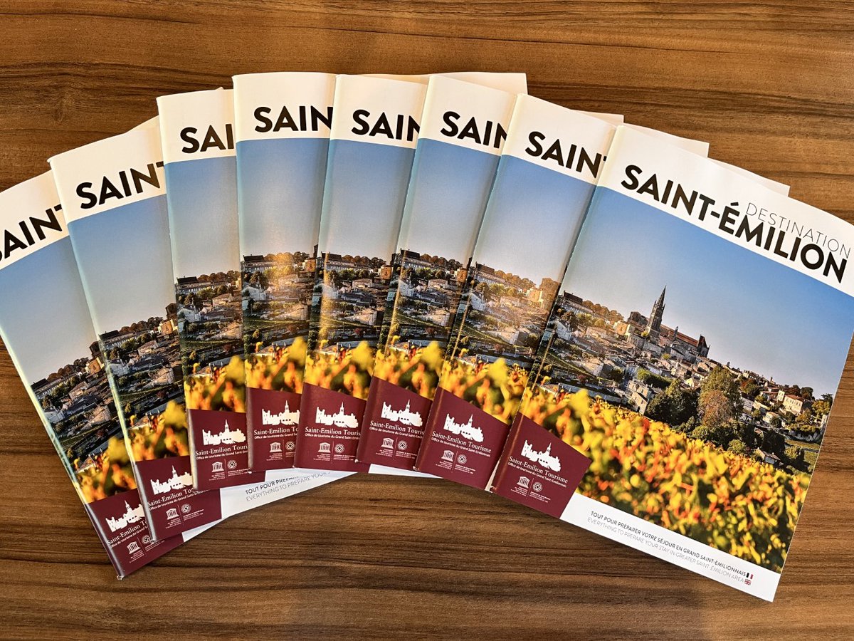saint_emilion's tweet photo. #VendrediLecture, et il va y en avoir ! 

Le Guide Saint-Emilion Destination 2022 est désormais disponible. https://t.co/3kbFqcayC7