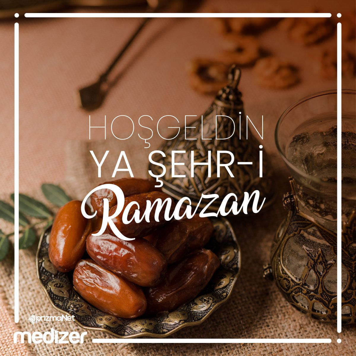 İftar ve sahurlarımızın huzurlu, orucumuzu kabul olması dileğiyle. Ramazan Ayımız Mübarek Olsun. 📿 #ramazanayı