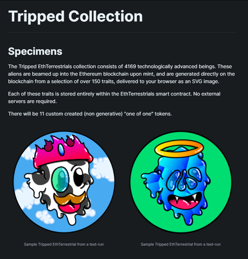Jeanval33899856's tweet photo. Are you going to miss this collection ? @ETHTerrestrials
✅floor : 0.16 (mint price 0.14)
✅100% onchain
✅project from early 2021 (OG 100 minted)
✅mint of the tripped collection 5 days ago
✅low supply 4269 (magic number)
✅art 🔥
#ETHt #ETHTerrestrials #NFTs #NFT #onchain https://t.co/odH0HV6lBK