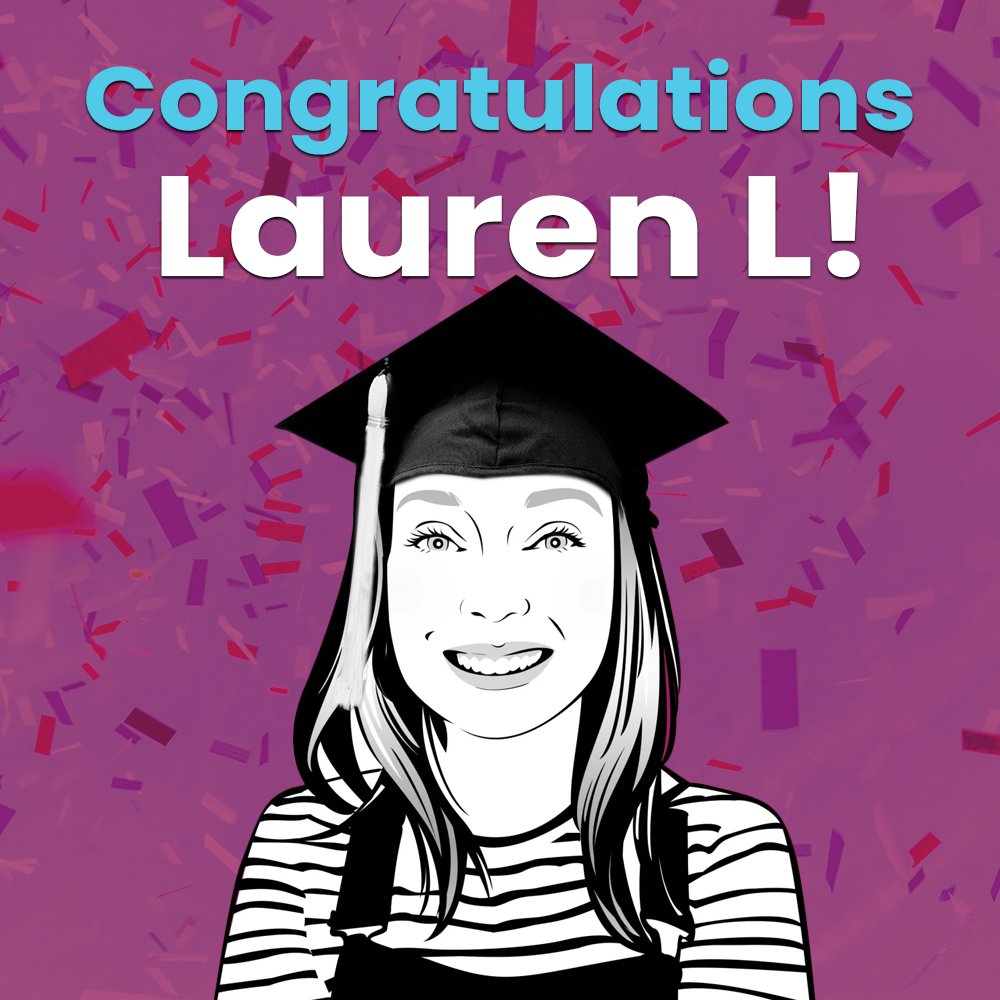 PlanitScotland's tweet photo. Congrats to Lauren L, who graduates with a Masters in #EnglishLanguage & #Linguistics from @StirUni today! This incredible achievement just confirms what we already know about her: that she loves words and language in all its forms. Well done from everyone on #TeamPlanit, Lauren! https://t.co/ONFDwL8Mif
