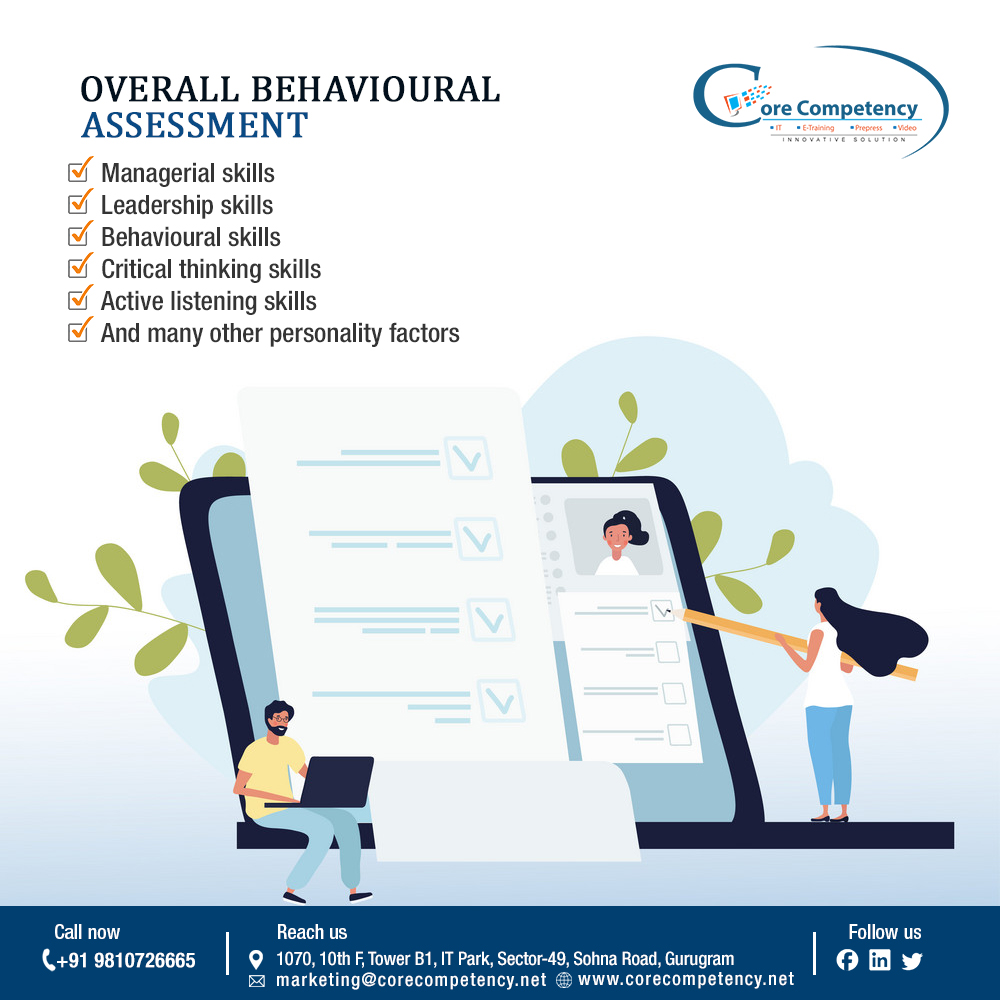 CoreCompetency's tweet image. Get an overview of your organisational skill sheet with Core Competency&apos;s profiling evaluation systems. 
Test best suited for induction, promotion for managerial levels.
.
.
.
#behaviouralassessment #corecompetency #it #etraining #prepress #video