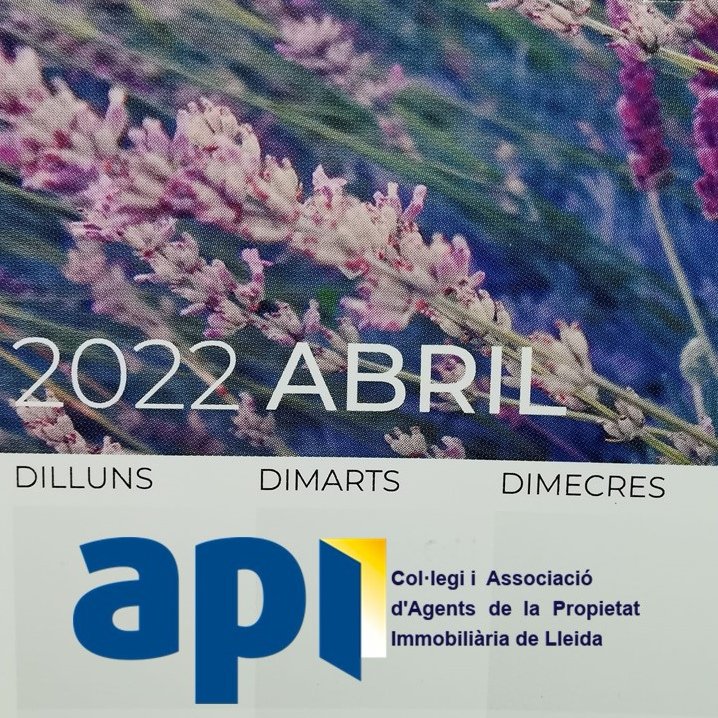 apilleida's tweet image. Des d&apos;API Lleida diem: Benvingut abril 👋🏻!

#apiLleida
#holaabril
#12mesos