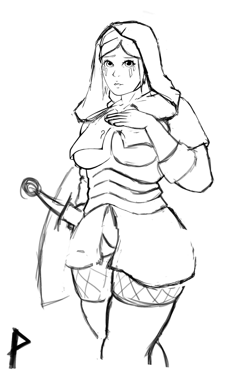 PRasitic's tweet photo. Sirf Celestine 

Really need to stop playing Elden Ring but I decided to do a new Faith build and felt like drawing. Wondering if you guys would be interested in me drawing her play through, with NSFW scenes of course.

#Eldenlord  #ELDENRING #NSFW #rule34 #art https://t.co/n7zlq0QELd