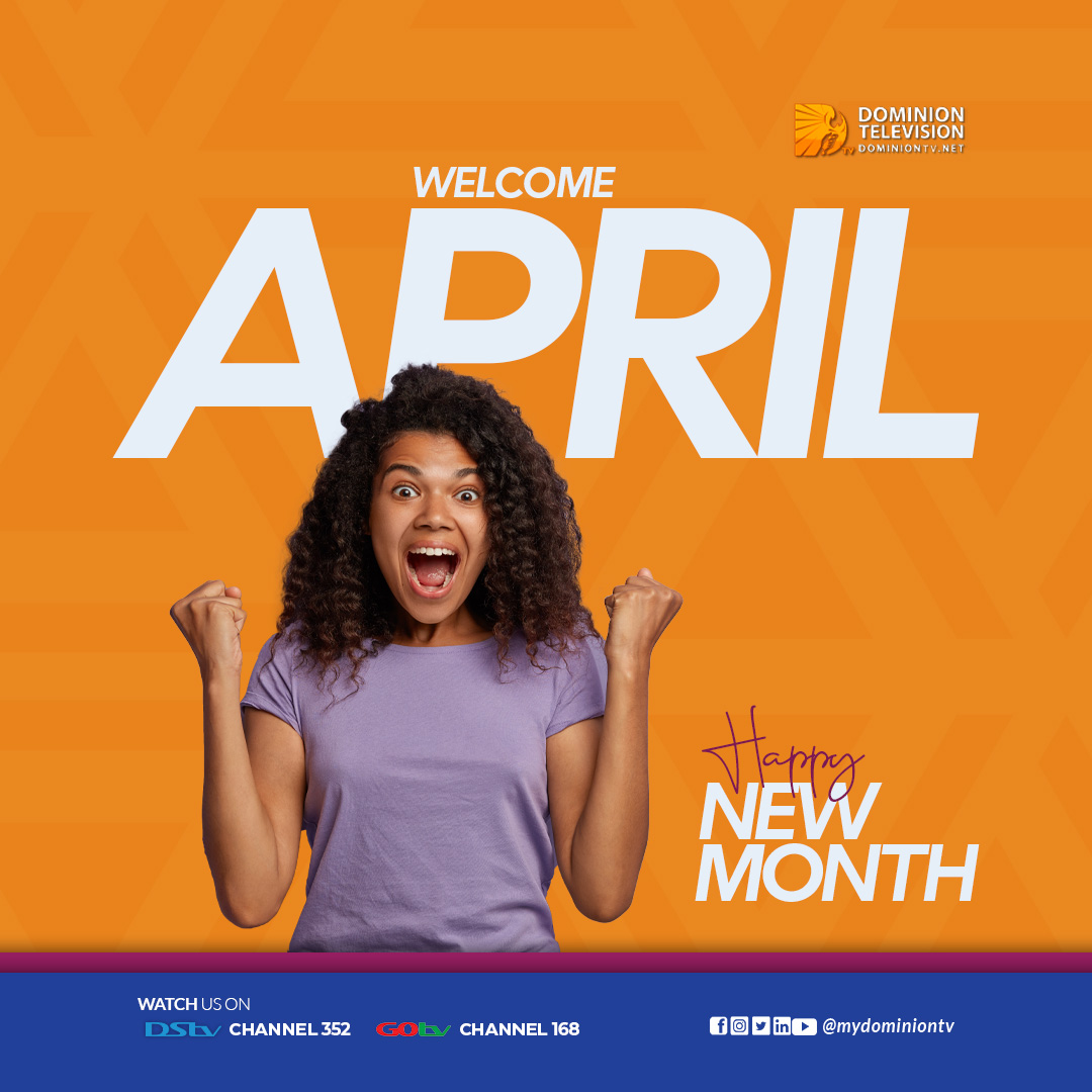 MyDominionTV's tweet photo. Welcome to the month of resurrection. By the power of God, you are being quickened from every sickness, discouragement, fear, death, and any seemly impossible situation in your life. 

If you believe this, comment AMEN!

#AprilOne #NewMonth #mydominiontv https://t.co/wY5whEBbYN