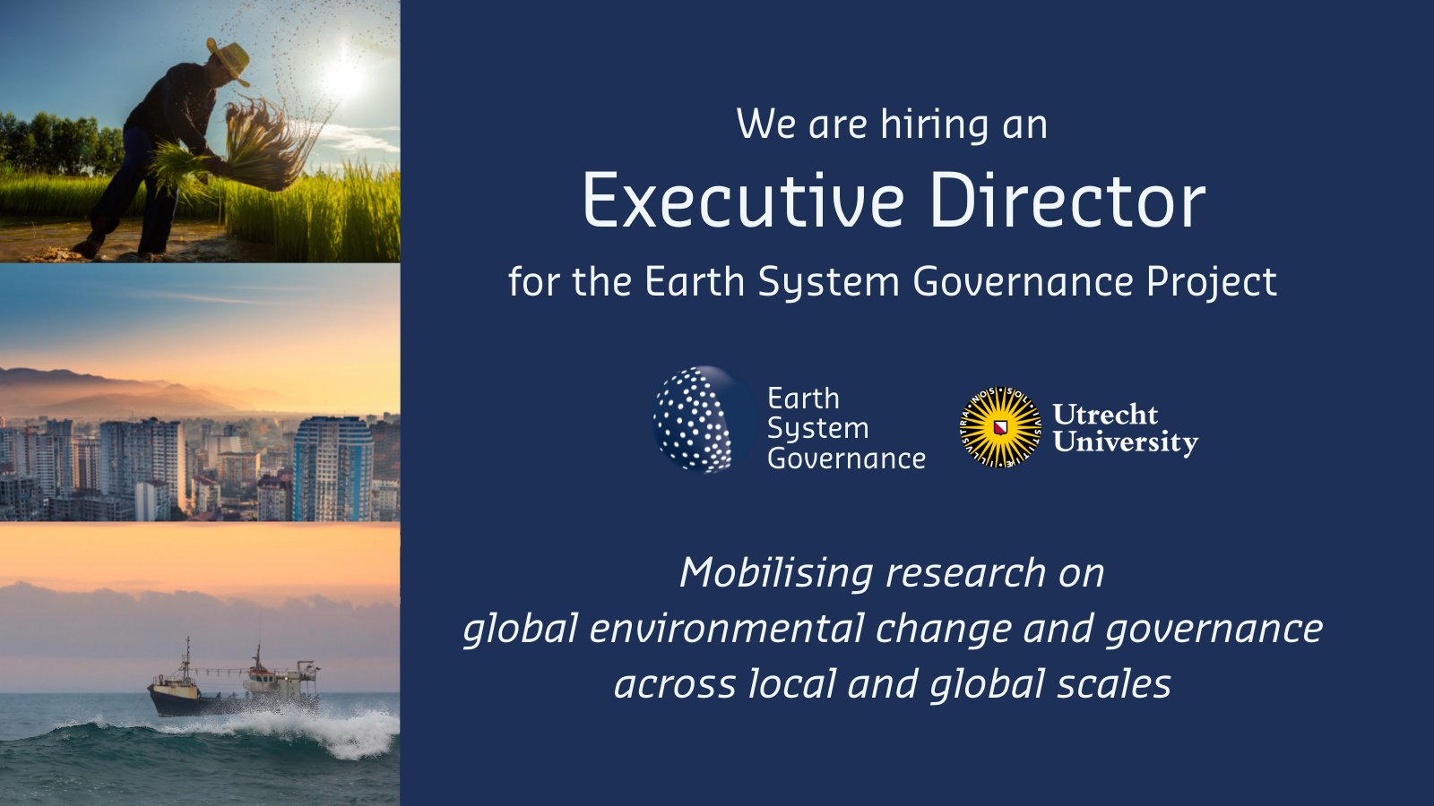 Earth System Governance Project on Twitter "Applications for the job