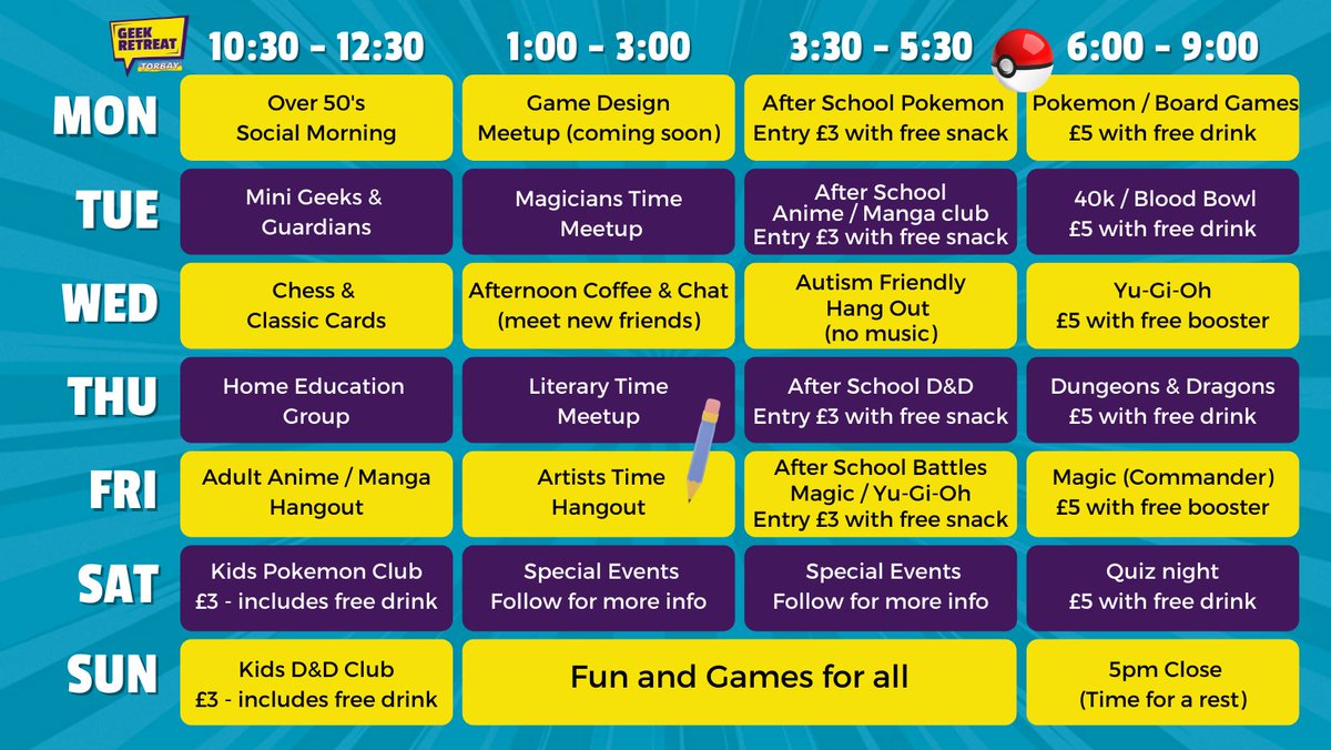 Geek Retreat Torbay ⚡️ tweet media