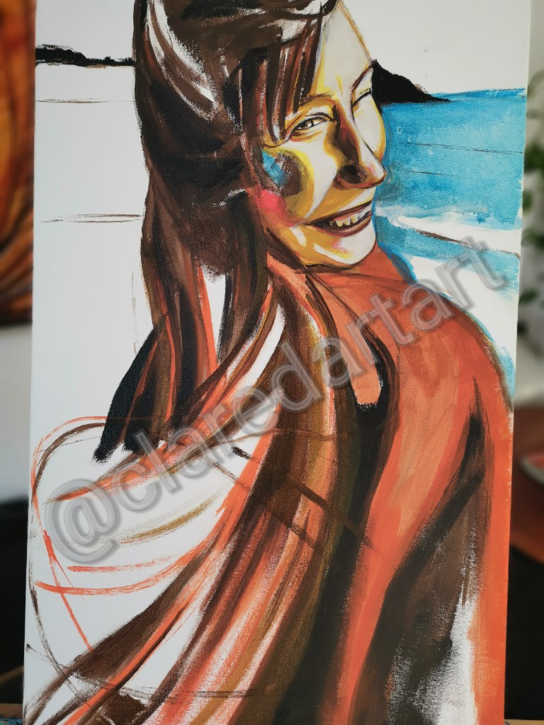 claredartart's tweet photo. Mapping out #mappingout #newartwork #contemporaryart #sea #sun #smile #paint #day #longhair #claredartart https://t.co/irNlVaY78s