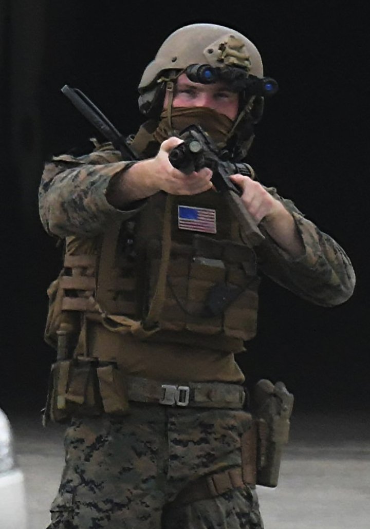 robkajiwara's tweet image. A U.S. soldier pointed a gun at an Okinawan reporter.

The reporter was only doing his job. So much for American &quot;freedom of press.&quot;

The U.S. military is not here to protect Okinawans, but to hold us prisoner.

#YankeeGoHome 
#RestoreRyukyu 
＃沖縄独立復元