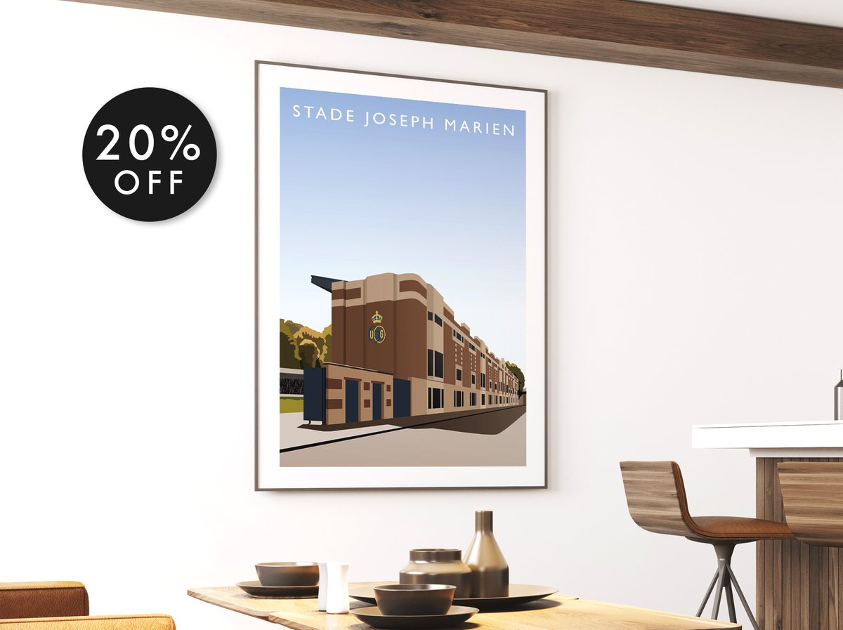 matthewjiwood's tweet photo. Stade Joseph Marien

Prints available in A2, A3 and A4 with optional framing

Visit: https://t.co/IaHhXRZDTe

Get 20% off until midnight with the discount code 
R-U-S-G

#RUSG #oneteaminbrussels https://t.co/BbAdZZFD1f