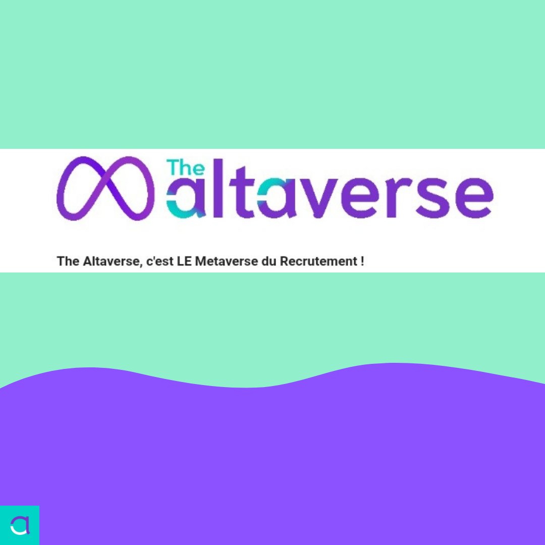altaide's tweet photo. The Altaverse, c'est LE #Metaverse du Recrutement !
À travers ce monde virtuel, nous innovons avec une nouvelle approche du Recrutement 
🐟🐟🐟🐟🐟🐟
Enfin... dans une dizaine d'années on espère...😉
Inscrivez-vous à notre #newsletter en attendant 👉 https://t.co/3hSrWAtEZ8 https://t.co/nhFDdWQt0B