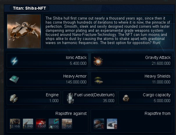 We have our very own ship 👀🔥 thank you very much <a href="/ClassyXoge/">Xoge</a> 

Make sure to check out xogemoonwars.com 

#ShibaNFT #XRPL #XOGE #NFT