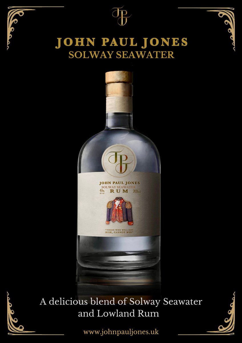 We're very pleased to announce the release of our new expression! 
Prepare for a saline spirit with an umami led flavour profile, inspired by that seawater taste we all know and love! 

#startuplife #rum #seawater #johnpauljones