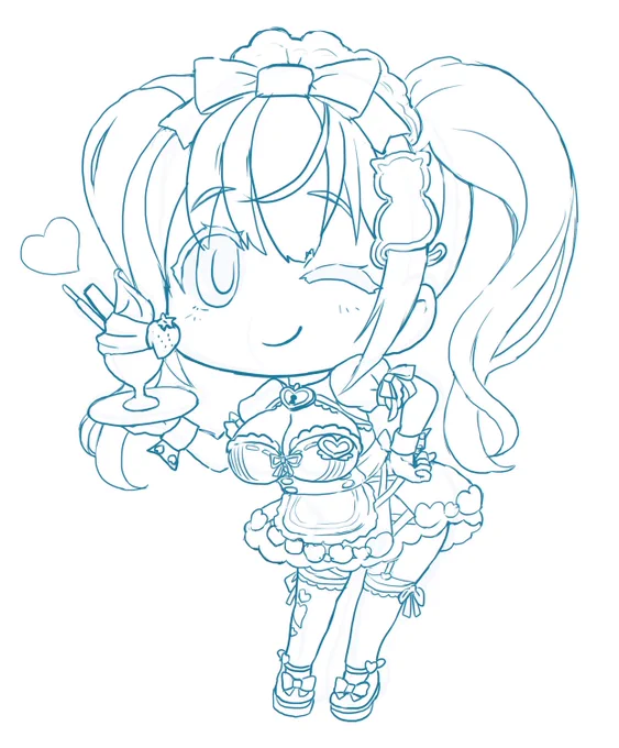 SDたゆゆ ラフです(*'ω`*)
#たゆゆんたゆ #たまぷろじぇくと 