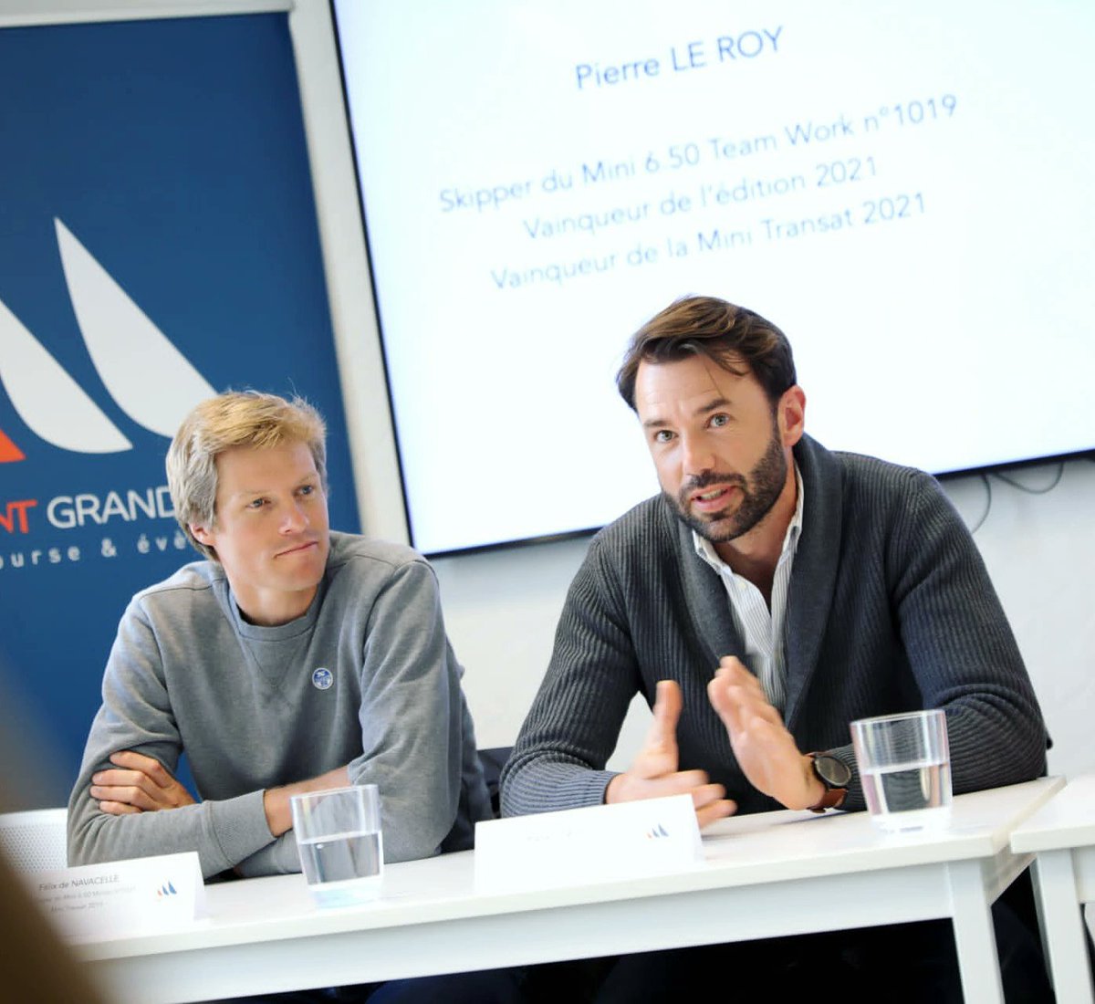 Pierre Le Roy (@plr_nav) on Twitter photo Le début de la saison c'est ce jeudi 7 à 17h. Je prendrai le départ de la Lorient PLM à bord du 1019 <a href="/TeamWork_VM/">TeamWork_VM</a>, avec comme co skipper Tanguy Leglatin (Le Coach !).
Hier c'était la conf de presse.
#lorientplm #mini650 #sailing Le début de la saison c'est ce jeudi 7 à 17h. Je prendrai le départ de la Lorient PLM à bord du 1019 <a href="/TeamWork_VM/">TeamWork_VM</a>, avec comme co skipper Tanguy Leglatin (Le Coach !).
Hier c'était la conf de presse.
#lorientplm #mini650 #sailing