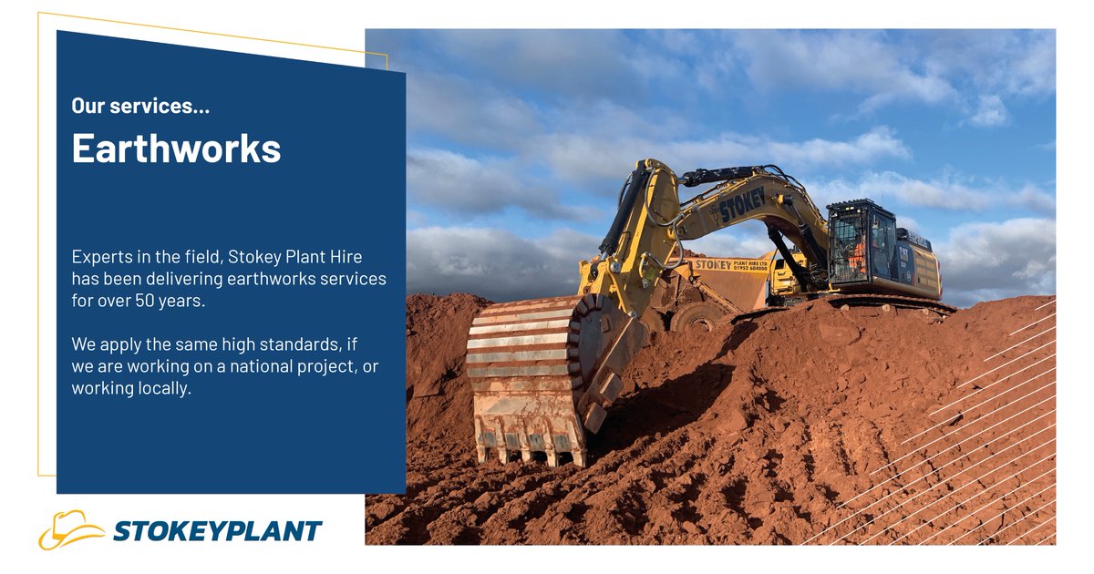 At Stokey Plant Hire, we have been delivering earthworks services for over 50 years. 

Find out more: bit.ly/3LtuSEd

#planthire #earthworks #quarrying
