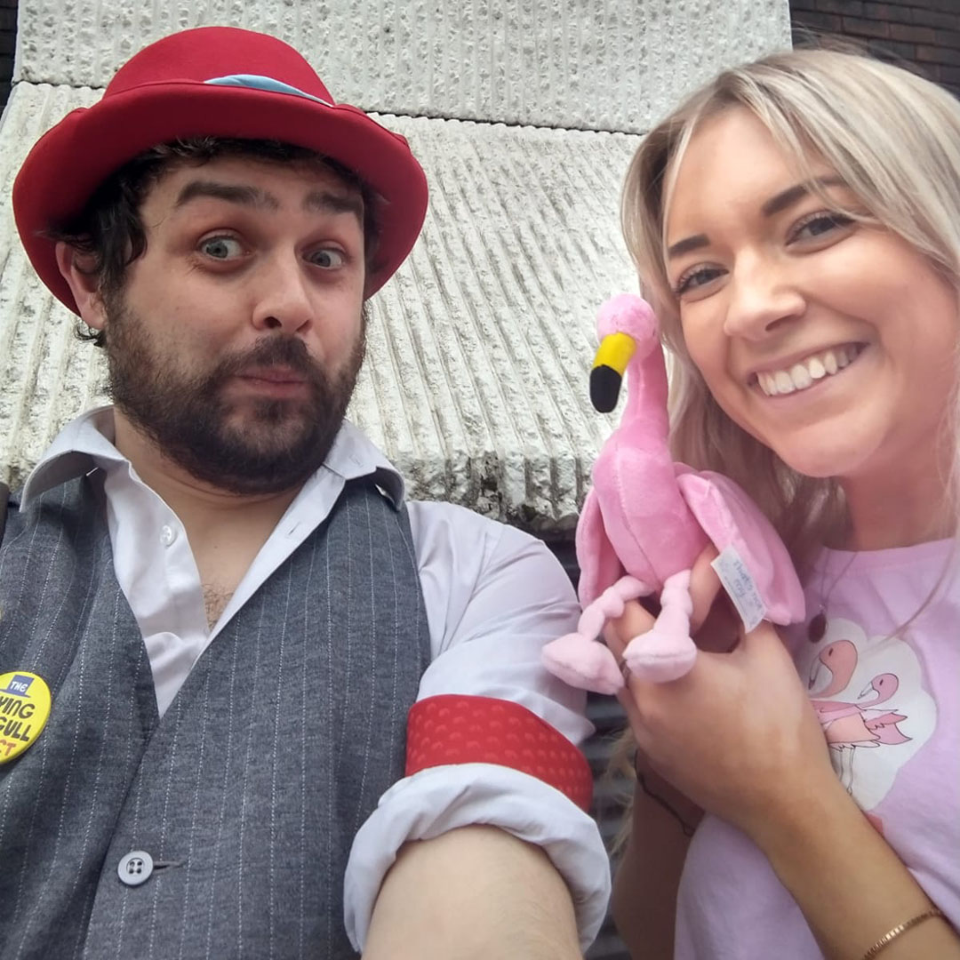 This week we've teamed up with <a href="/FlamingoChicks/">Flamingo Chicks</a> to add dance to our regular sessions with displaced children living in hotels and temporary accommodation.

With your support, we're committed to making sure every child gets a safe environment for play and creative expression.