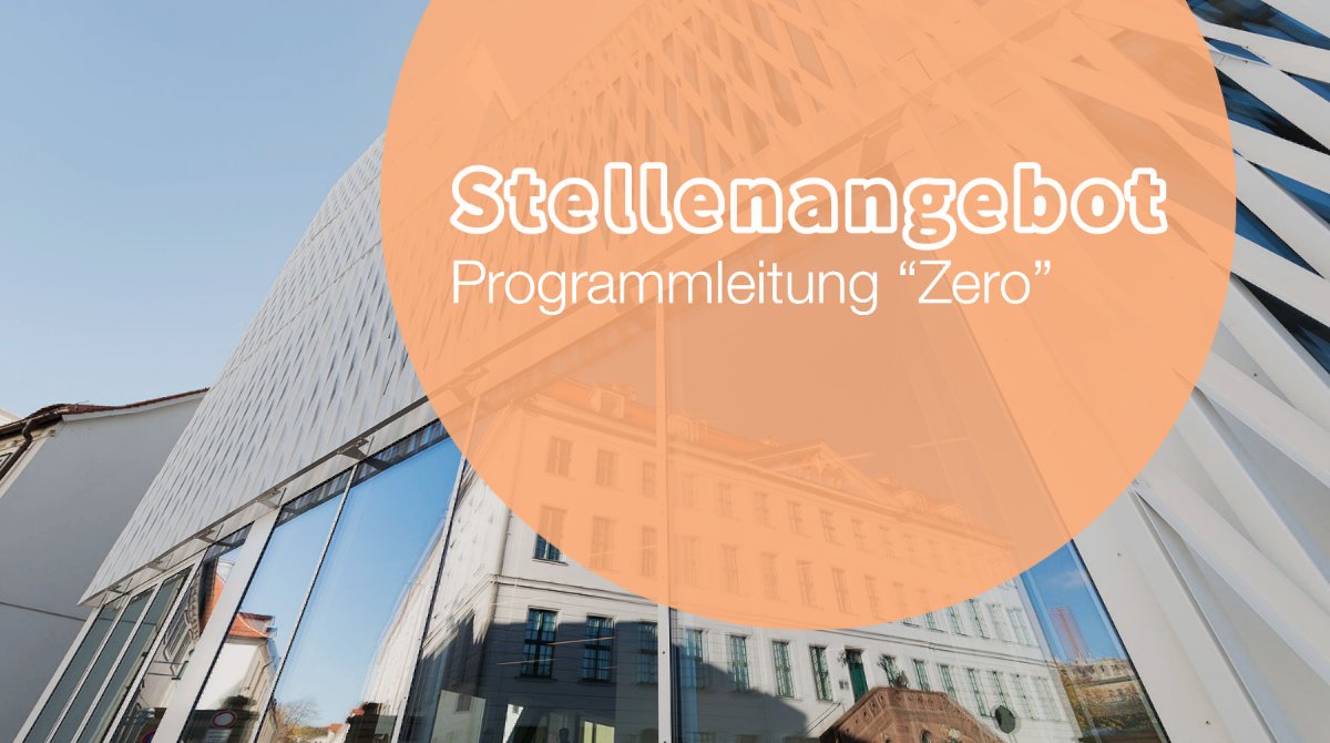kulturstiftung's tweet photo. #Job Für unser neu aufgelegtes #ProgrammZero, mit dem wir Kultureinrichtungen bei der Umsetzung von klimaneutralen Kunst- &amp; Kulturprojekten unterstützen, suchen wir ab sofort eine Programmleitung! Jetzt bewerben: https://t.co/fc5UM6mheA  #Nachhaltigkeit #Klimaschutz @bundeskultur https://t.co/VYRg29xV7B