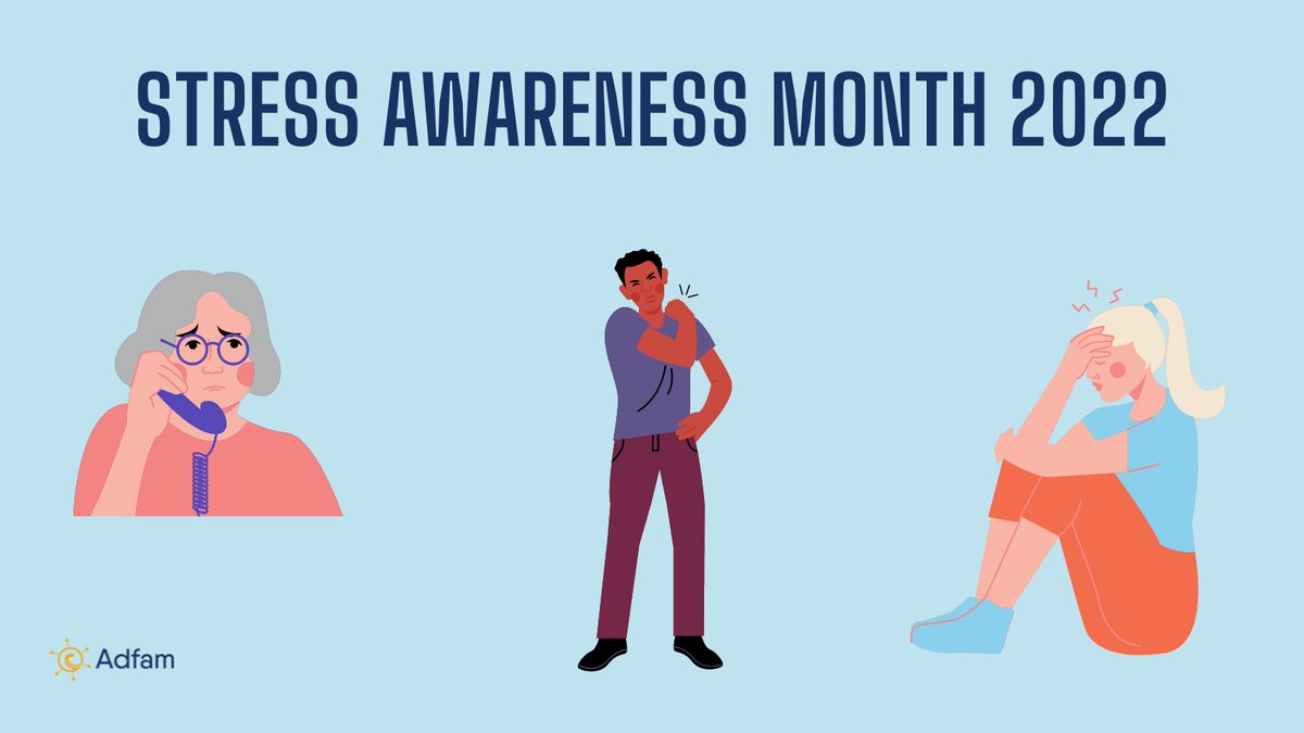 This April is #StressAwarenessMonth2022 

We know that supporting a loved one who struggles with drug or alcohol use can be a lot, and can lead to a build up of stress and anxiety. 

This month we will be sharing resources to help you cope.
