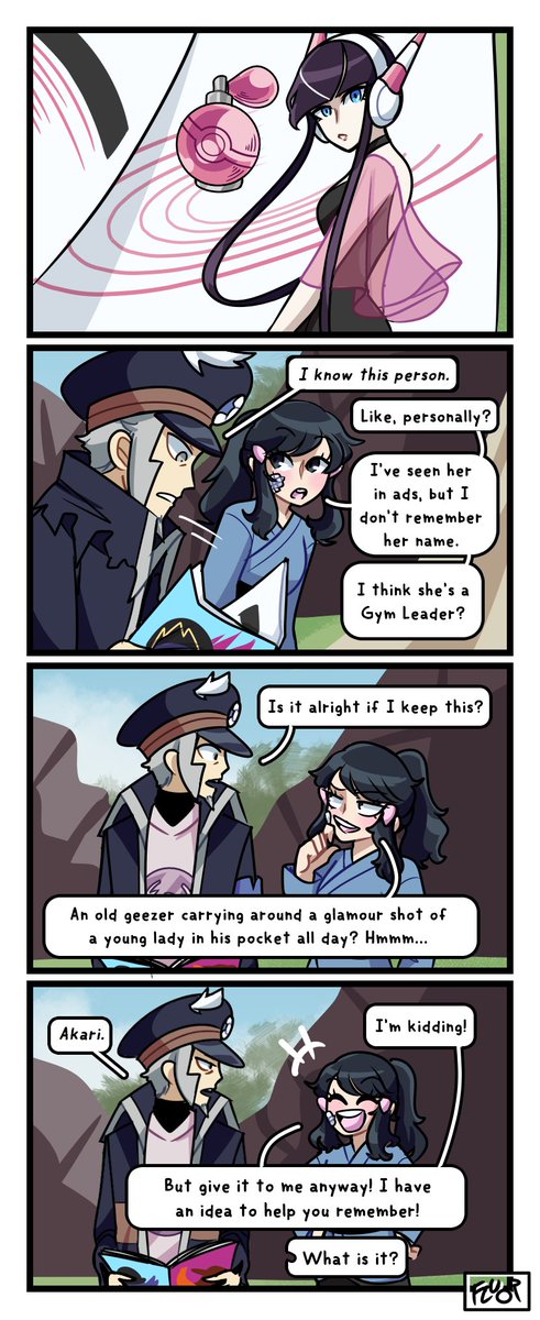 [#submas / #PokemonLEGENDS]
I recognized you in a photograph today 