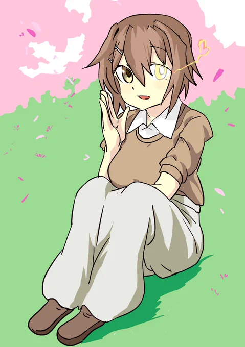 古鷹さんと土手を歩きたい 