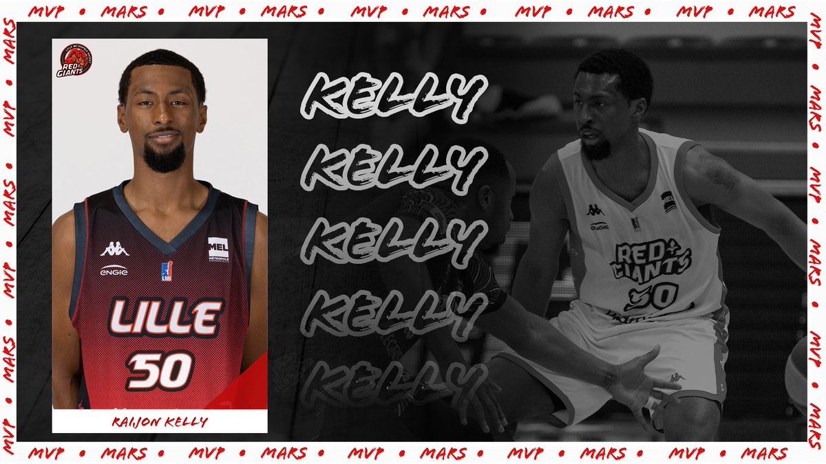 𝙈𝙑𝙋 𝙈𝘼𝙍𝙎 🏆

Vous avez élu Raijon KELLY  meilleur joueur du mois de mars avec 46,2% des votes 🔥

#redGIANTS 🔴⚪️