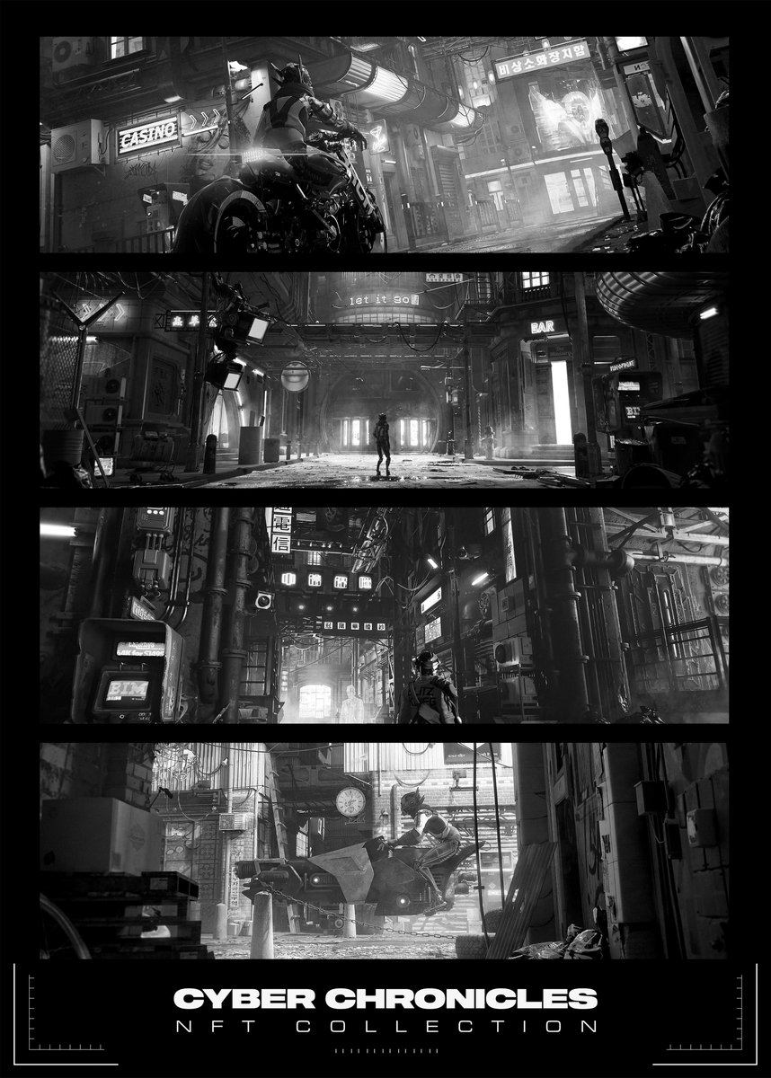 gsd__studio's tweet photo. CYBER CHRONICLES NFT collection
A 15 unique artworks. 
More info soon
#nft #nftcollection #cyberpunkart #opensea #3dart https://t.co/dSwFebESAy