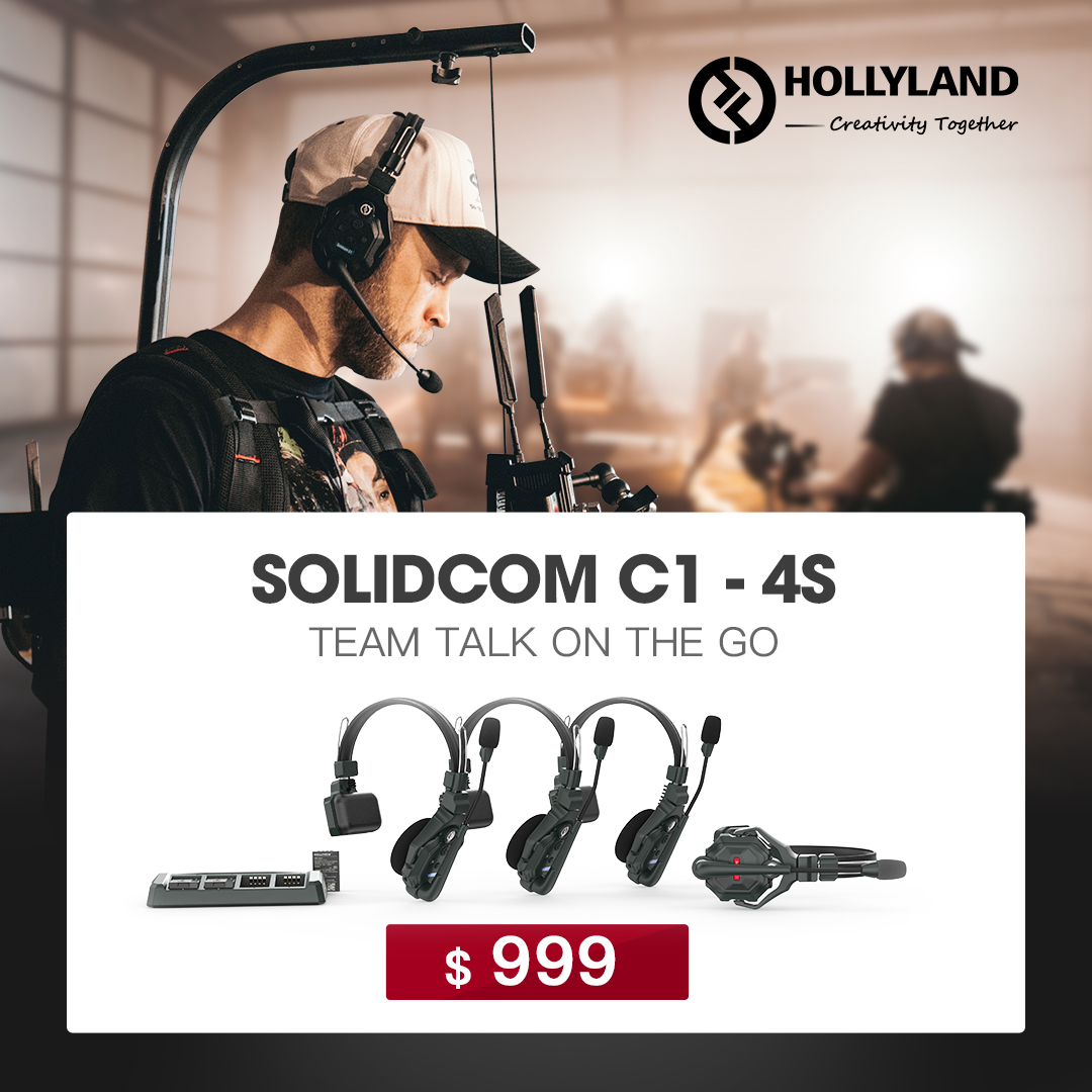 Hollyland_Tech's tweet photo. Dropping the price for the brand new wireless headset #SolidcomC1. Enjoy this innovative system and leave us a comment below. We'd love to learn more about your needs on #SolidcomC1!
๐ Learn More: https://t.co/VePIijxf45
#HollylandTech #CreativityTogether #TeamTalkOnTheGo https://t.co/PESAhbgaMm